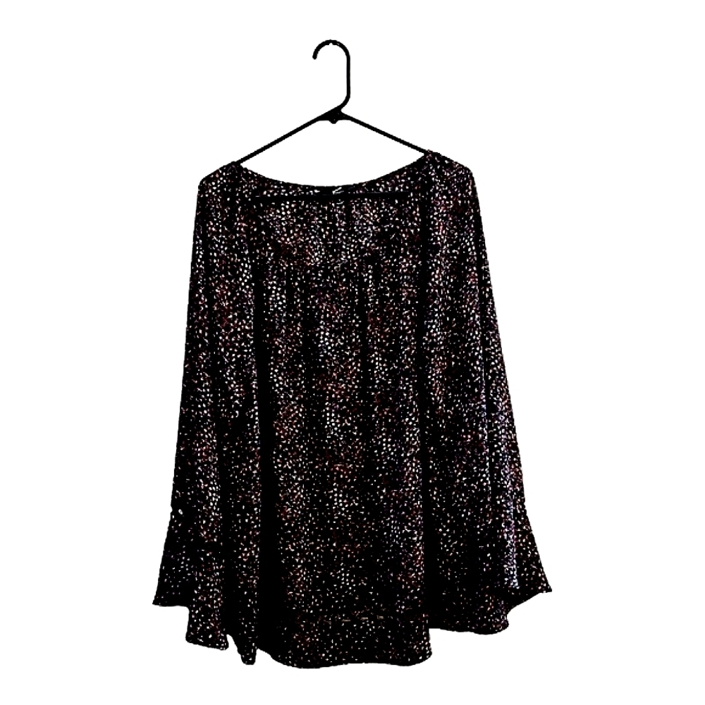 💖Plus Size "GNW" Floral Blouse Size 1X